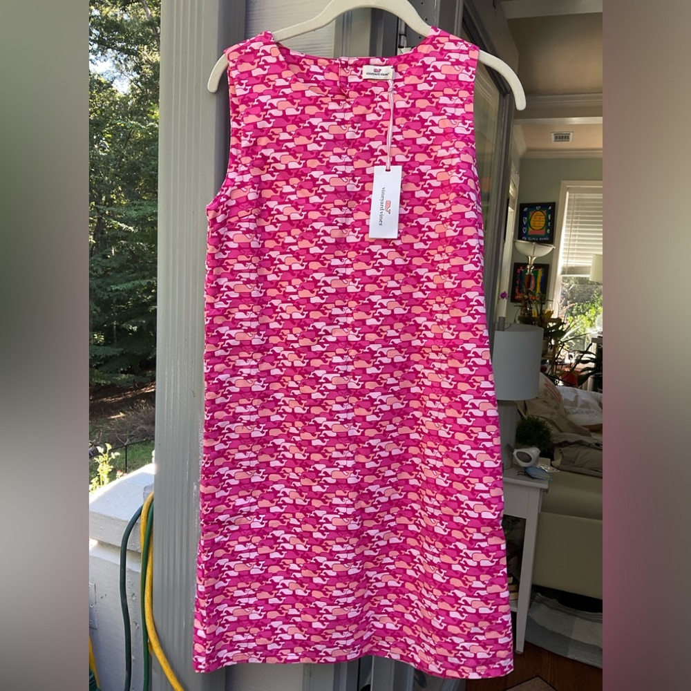 NWT Vineyard Vines rhododendron girls sleeveless dress size 16